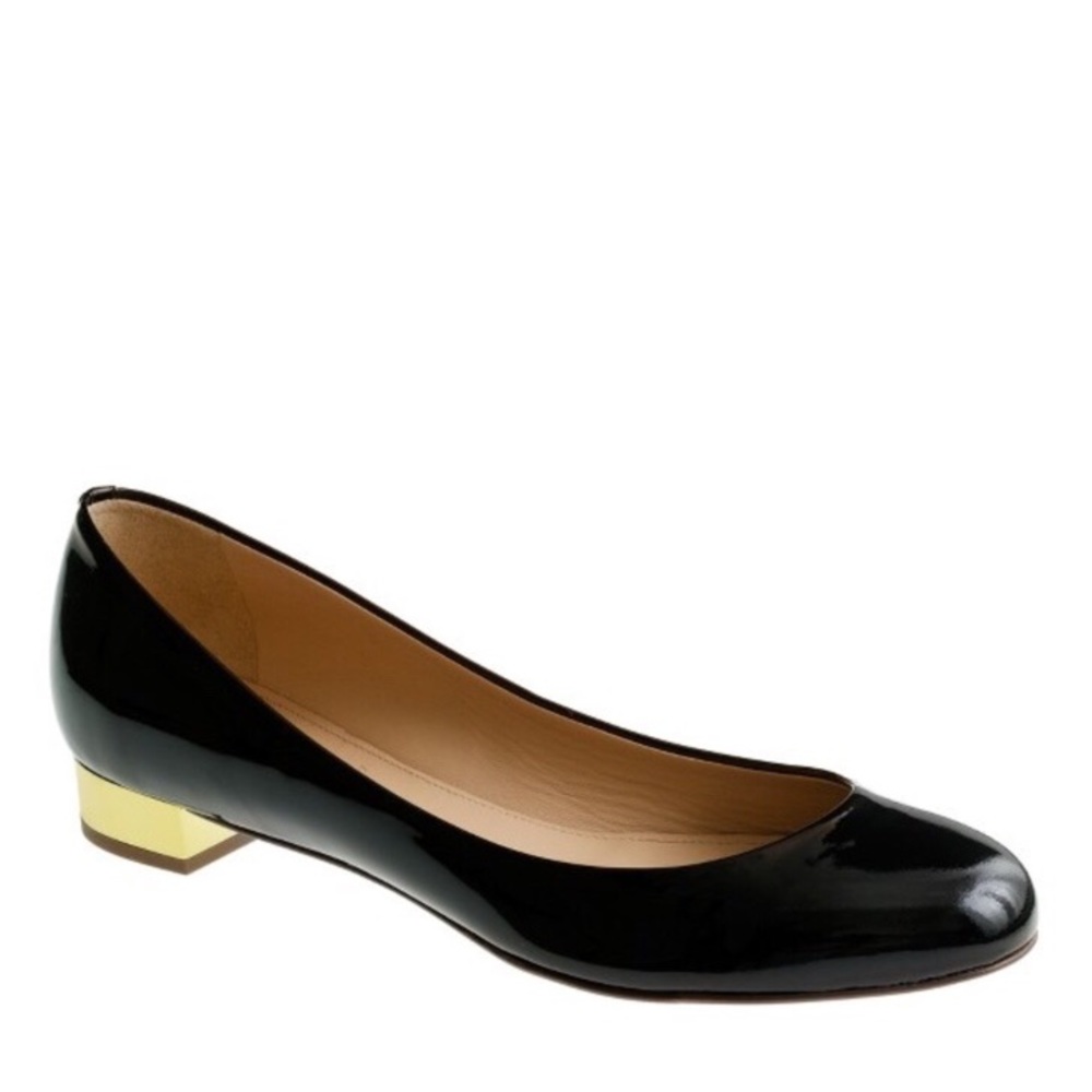 J. Crew Black “Janey” Flats